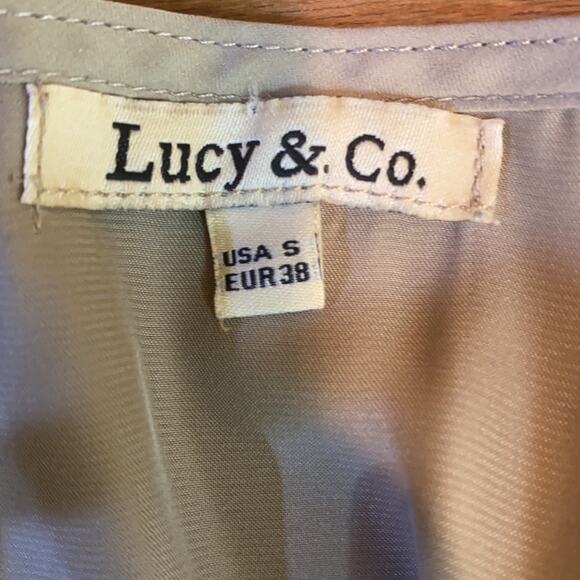 Lucy & Co. Ruffle Sleeveless Dress Small - Picture 6 of 7